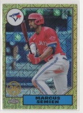 2022 Topps Chrome 1987 Mojo Refractor Marcus Semien Toronto Blue Jays #T87C-70