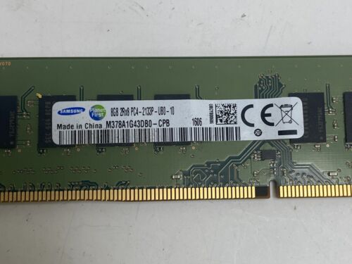 8GB Samsung / HP 798034-001 PC4-2133P PC4-17000 2Rx8 DDR4 Computer Memory RAM - Picture 2 of 5