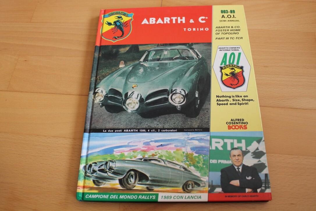 BUCH book Abarth & CO Torino 003-89 A.O.I. Semi Annual Alfredo