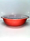 Vintage Pyrex 024 2 Qt. Pink Round Casserole 024 with Tab Handles