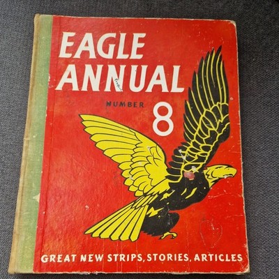 Vintage EAGLE ANNUAL NUMBER 8 1958 Hardback Book MARCUS MORRIS 