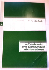 T - Kontenheft DIN A4, vierfach gelocht mit G...