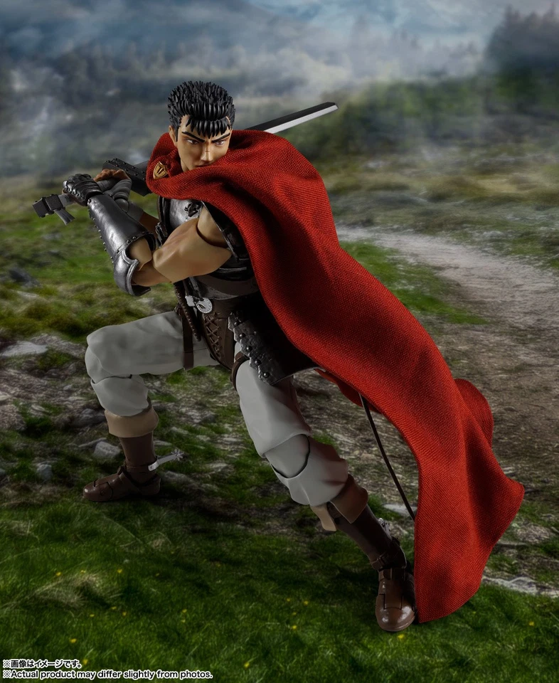 Bandai Beserk S.H.Figuarts Guts (The Band of the Hawk) VENDEDOR DE EE. UU. Foto 4 de 4