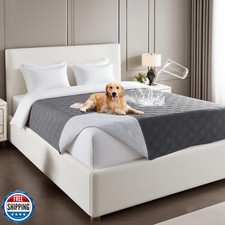 PrinceDeco Waterproof Blanket Dog Bed Cover with Non-Slip Back Pet Blanket fo