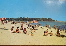 Vintage Postcard Album with 16 Used And Not Used Cards 1943 , 1960