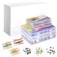 1910Pcs DIY Electronics Parts Kit - Resistor Capacitor Diode