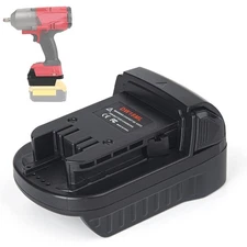 Battery Adapter for Dewalt 20V Batteries Convert to Milwaukee M18 18V Tools