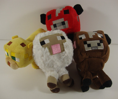 Minecraft Plüschtiere 4 Stofftiere Plüschtiere Mojang