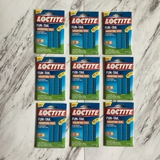 Loctite Fun Tak Mounting Putty, 9 Pack Reusable Adhesive for Christmas Decor