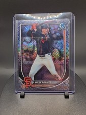 2025 Bowman Chrome Steel Metal Mojo Willy Adames 83/100 Giants