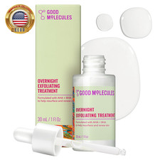Overnight Exfoliating Treatment, AHA BHA Exfoliant, 1 Fl Oz