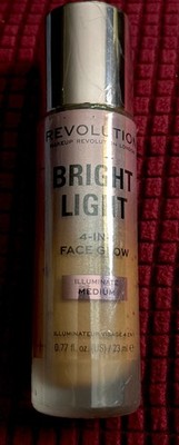 Revolution Bright Light 4-In-1 Face Glow Lustre Luminous Deep (0.77fl.oz / 23ml)