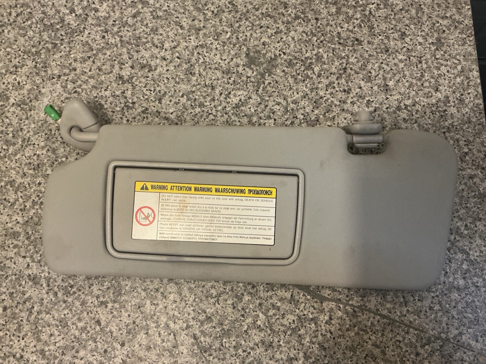 HONDA CRV FRONT SUN VISOR PASSENGER SIDE (07-11)