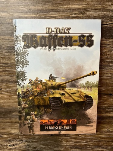 Flames of War D-Day: Waffen-SS Buch FW265 - 80-Seiten Hardcover, Neu