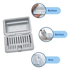 Shockproof Compact Lightweight Travel-Friendly BPA-Free Memory Card Storage Case