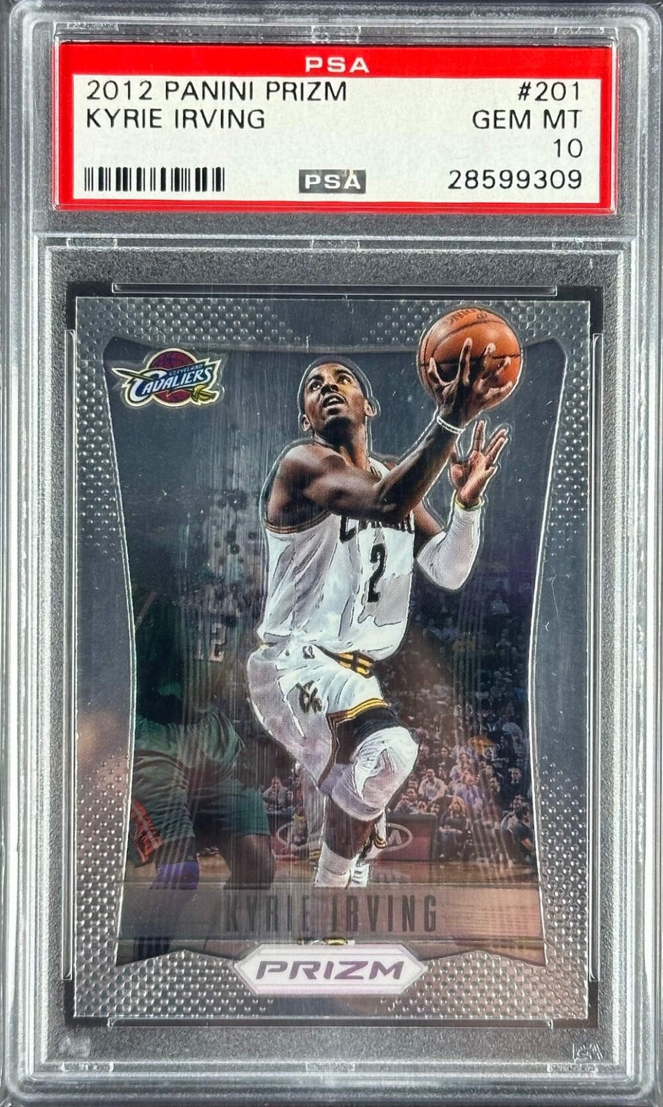 2012 Panini Prizm – Kyrie Irving #201 RC – PSA 10 GEM MT