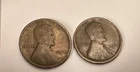 1914 & 1917-S Good Lincoln Wheat Cent Pennies