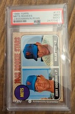 1968 Topps Nolan Ryan #177 New York Mets ROOKIE PSA 9 (OC) eBay Authenticated!!