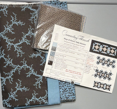 Connecting Threads Hugs & Kisses Table Runner Quilting Kit Pre-Cut