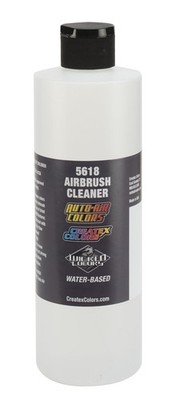 Createx Colors 5618 Airbrush Cleaner 16oz. Size 16 Fl Oz (Pack of 1), Clear 