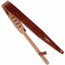 Guitar Strap 2.5", Head Layer Cowhide Italian Leather Adjustable Guitar Strap...