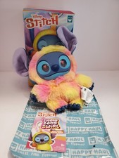 HAPPY HAUL Disney Stitch Snow Cone Swirl HEART EYES STITCH Keychain Plush Vinyl