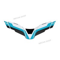 MT09 Motorrad ZubehöR 3D Epoxidharz Aufkleber Schutz Frontschutz