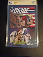 GI Joe ARAH #300 CBCS SS 9.2 - Signed Keone Young & Morgan Lofting - McKeown Var