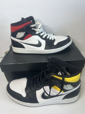 Nike Air Jordan 1 Mid Retro Quai 54 Herren Basketballschuhe Turnschuhe UK 9,5