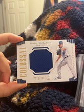 2019 Panini National Treasures - Colossal Materials Noah Syndergaard #CM-NS Holo