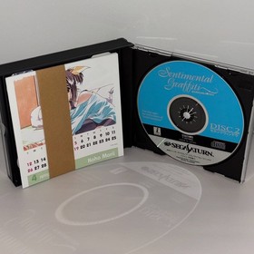 Sentimental Graffiti  SEGA SATURN  w/ Spine Card  Japan Game Lot of 2