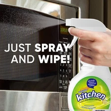 Kitchen Cleaner Clean Kitchen Oil Stains Spray, Heavy Oil Cleaning Agent a FAST