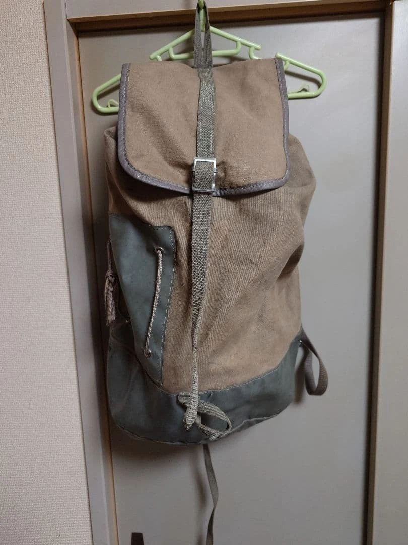 HuaChen Zaino Vintage In Tela E Pelle - 30L Grande Capacità Per Viaggio, Escursionismo E Scuola - Unisex, Nero, Adatto A Laptop 17''