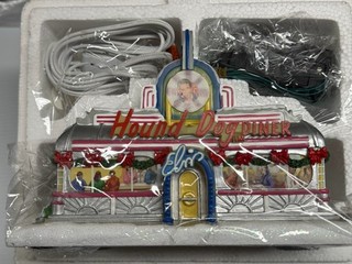 Hawthorne Village Elvis Presley Hound Dog Diner Light with COA rare