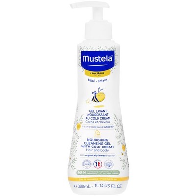 Mustela Cold Cream Duschgel Baby & Kinder 300ml, nährend, parabenfrei