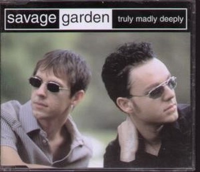 Savage Garden Truly Madly Deeply CD UK Issue Pressed In Austria Columbia 1998