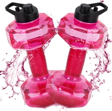 Water Dumbbells Set, 2 PCS Water Weights for Pool Exercise, Pool Weights for Wat