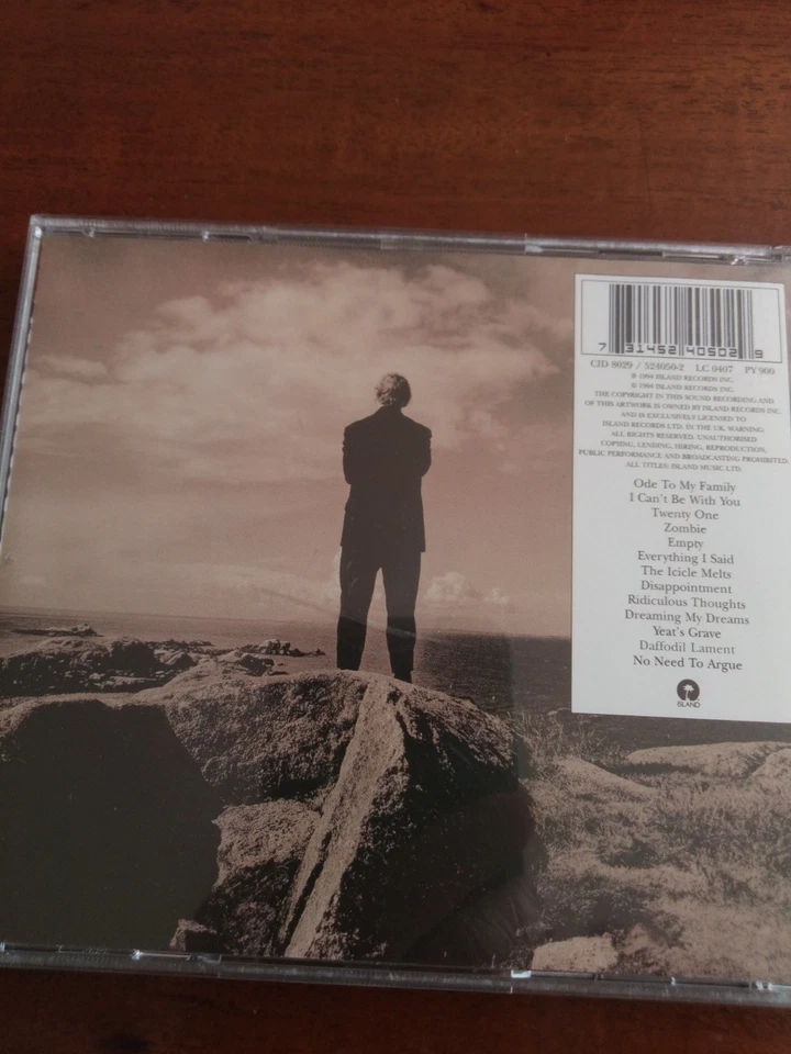 The Cranberries - no need to argue - CD (1994) - Bild 2 von 3