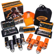 Playmakers Flag Football Set Plays Like the Pros – Includes 2 Teams of 5 Flag...
