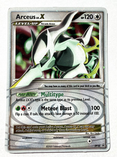 2009 Pokemon Arceus LV.X Holo Diamond & Pearl - Black Star Promo DP56