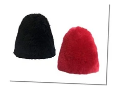 Large Dual 100% Lamb Wool Buffer Covers Fit 2.75”Dia x 4”High - Beck Diplomat, 