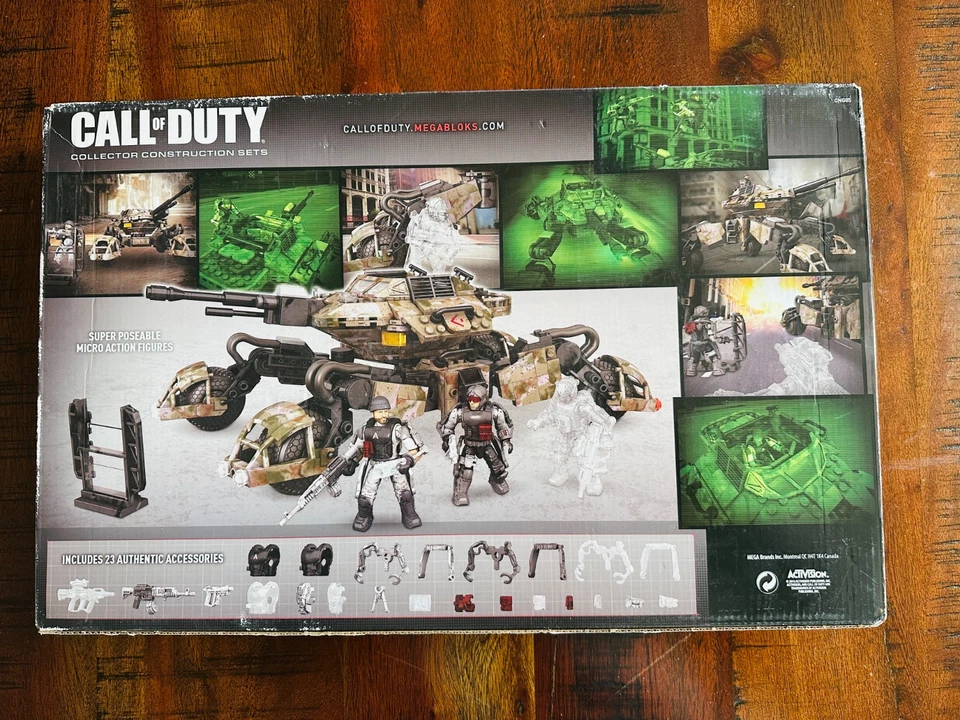 2015 Call of Duty Mega Bloks Atlas Mobile Turret Brand New and Unopened Rare - Image 2 of 2