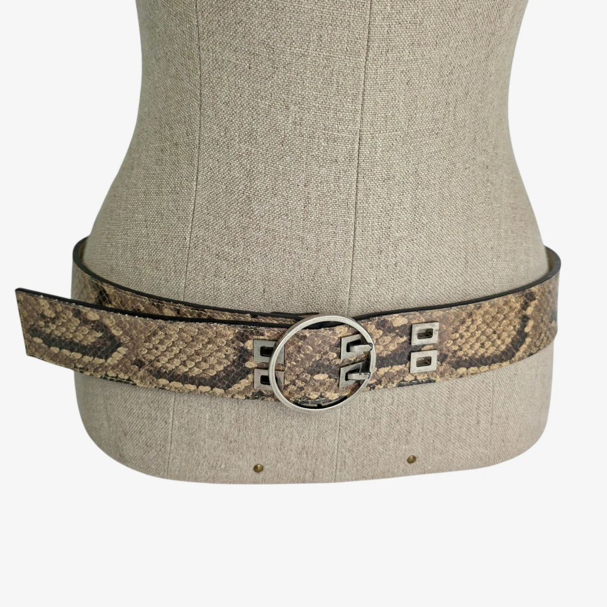 Snakeskin Brown Belts for Women for sale | eBay display picture 2