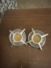 1960-1961 Ford Galaxie Starliner Fomoco Pair Sail Panel Emblems.