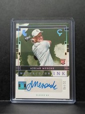 2024-25 Impeccable LIV Golf Adrian Meronk Watercolor Ink RC AUTO 32/40