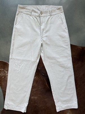 WHIM Golf Pants Size 32x29 Beige Cropped Chino Casual Golf Streetwear