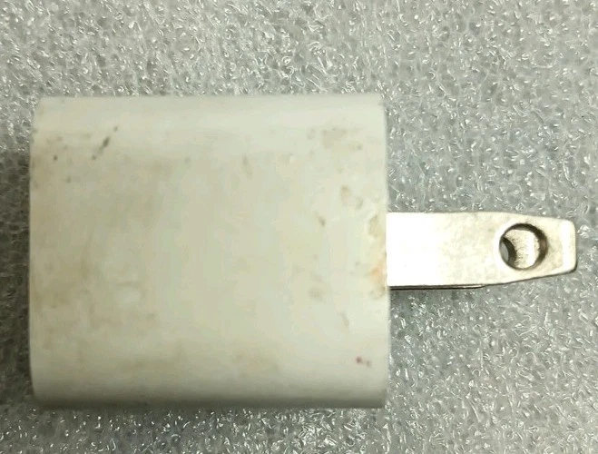 Apple A1265 USB Power Adapter 5V 1A with Cube Charger Block OEM Original - Image 3 of 4