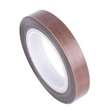 Teflon Fabric Tape, 1/2 Inch 30 Feet PTFE Tape for Vacuum IN, brown