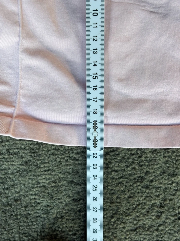 Top DFYNE Longline con tiras para mujer XS rosa nailon elástico acanalado cuello halter Foto 4 de 4