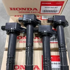 4PCS GENUINE DENSO Ignition Coils For 2004-2015 Honda & Acura 2.4L I4 099700-147